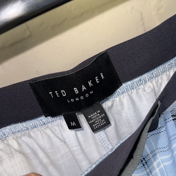 Ted‎ Baker shorts ringer gripper jam plaid soft lounge sleepwear medium NEW - Picture 4 of 7